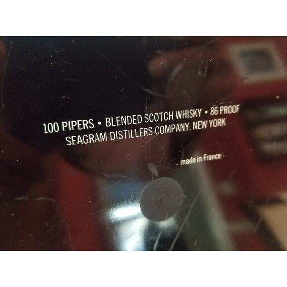 Vintage Seagram's 100 Pipers Deluxe Scotch Whisky Ice Bucket - Picture 12 of 12